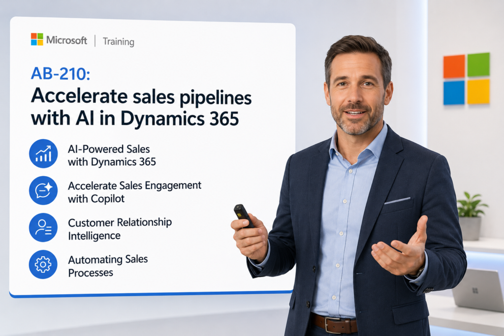 AB-210T00: Accelerate sales pipelines with AI in Dynamics 365