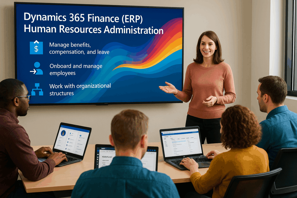 Dynamics 365 Finance (ERP) Human Resources Administration MBDE-301