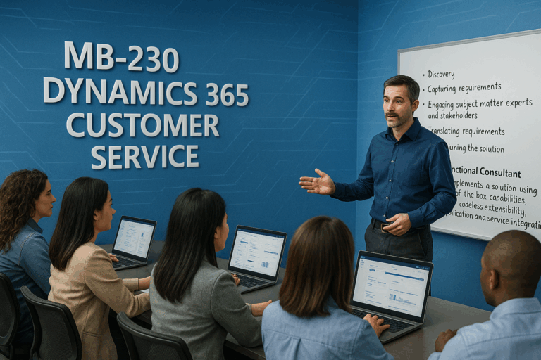 MB-230 | Dynamics 365 Customer Service Consultant Training