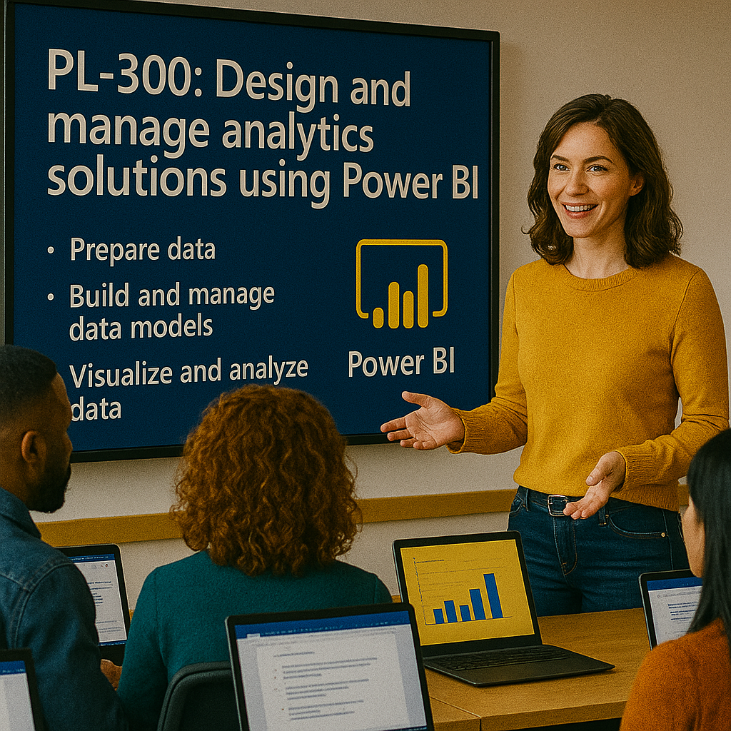 PL-300T00 Design and manage analytics solutions using Power BI