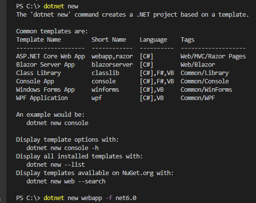 Azure Create an ASP dot net web app