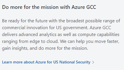 Azure GCC Training Courses