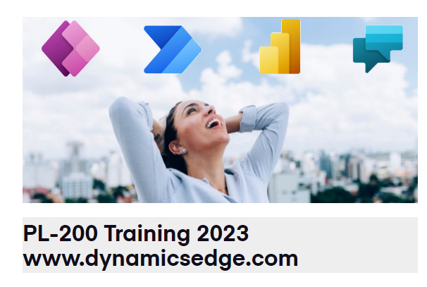 PL-200 Training 2023 Dynamics Edge