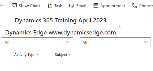 Dynamics 365 Training April 2023 Dynamics Edge D365