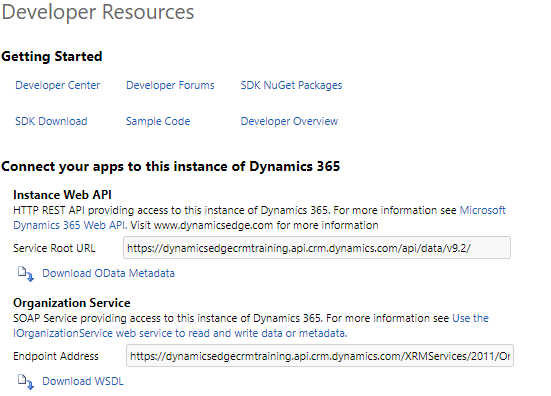 Dynamics CRM Web API Training Dynamics Edge