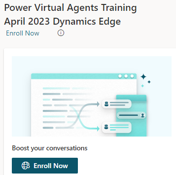 Power Virtual Agents Training April 2023 Dynamics Edge