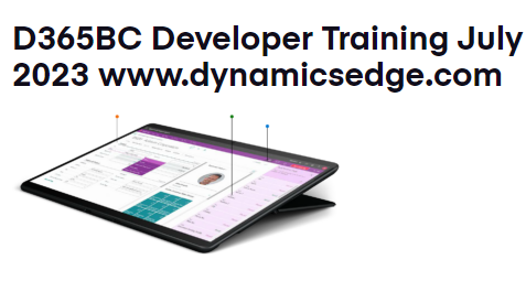 D365BC Developer Training July 2023 Dynamics Edge