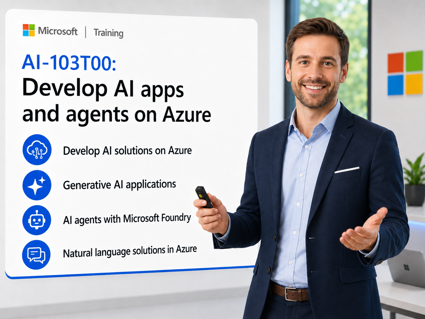 AI-103T00 Develop AI Apps and Agents on Azure Training - Dynamics Edge