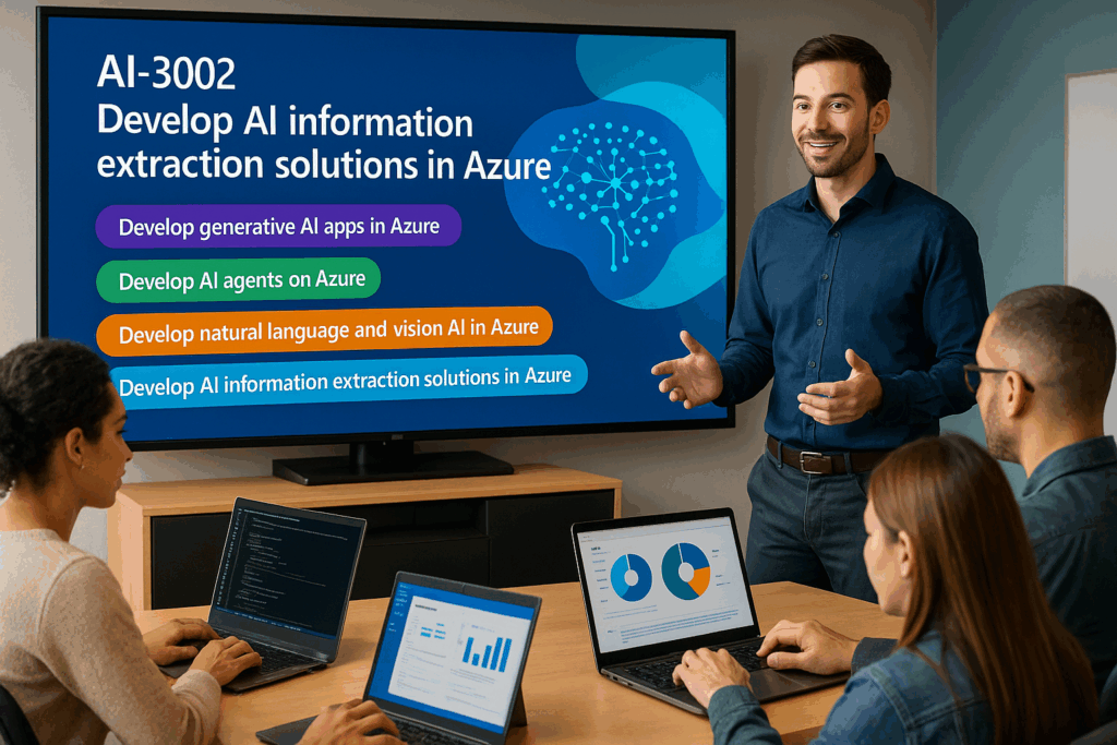 AI-3002 Develop AI information extraction solutions in Azure