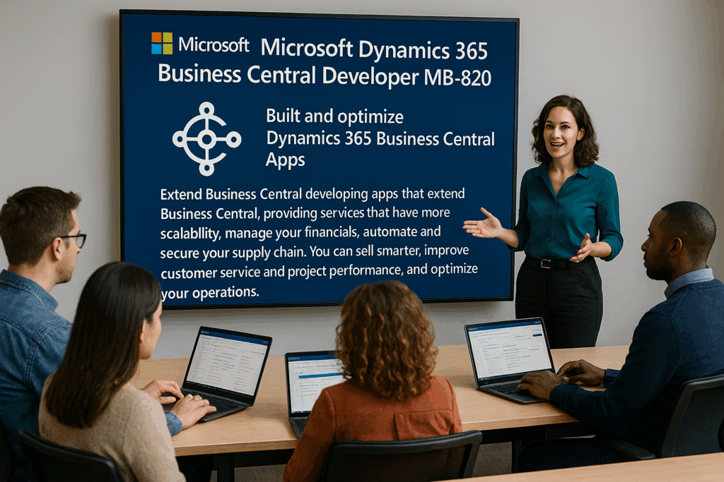 MB-820 Dynamics 365 Business Central Developer 