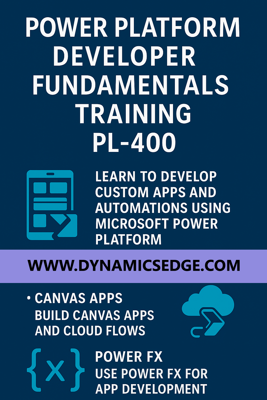 Power Platform Developer Fundamentals Training Microsoft PL-400 Training Dynamics Edge