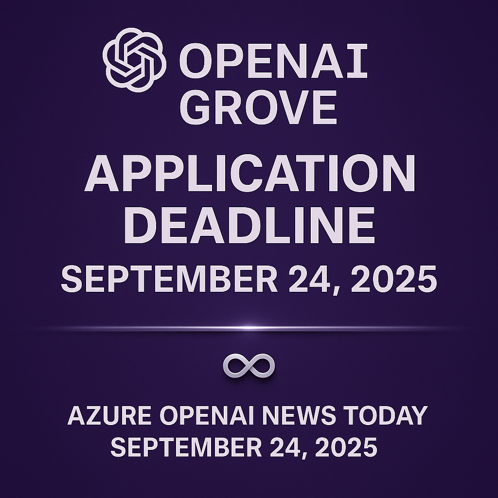 Azure OpenAI News Today September 24 2025 Dynamics Edge