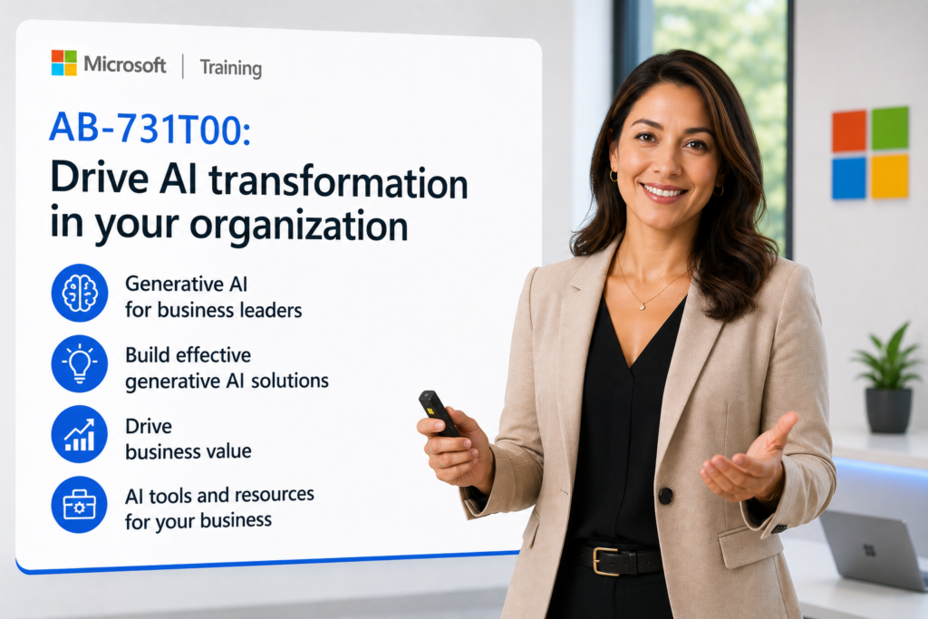 AB-731T00 Drive AI transformation in your organization