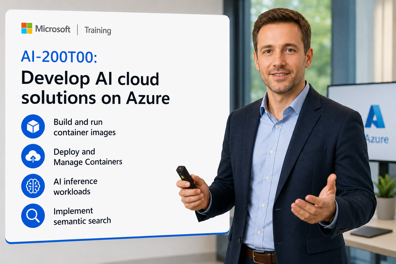AI-200 Develop AI cloud solutions on Azure