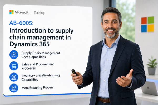 AB-6005: Introduction to Supply Chain Management in Dynamics 365